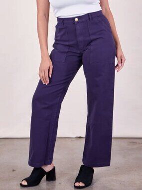 Big Bud Press Work Pants in Nebula Purple